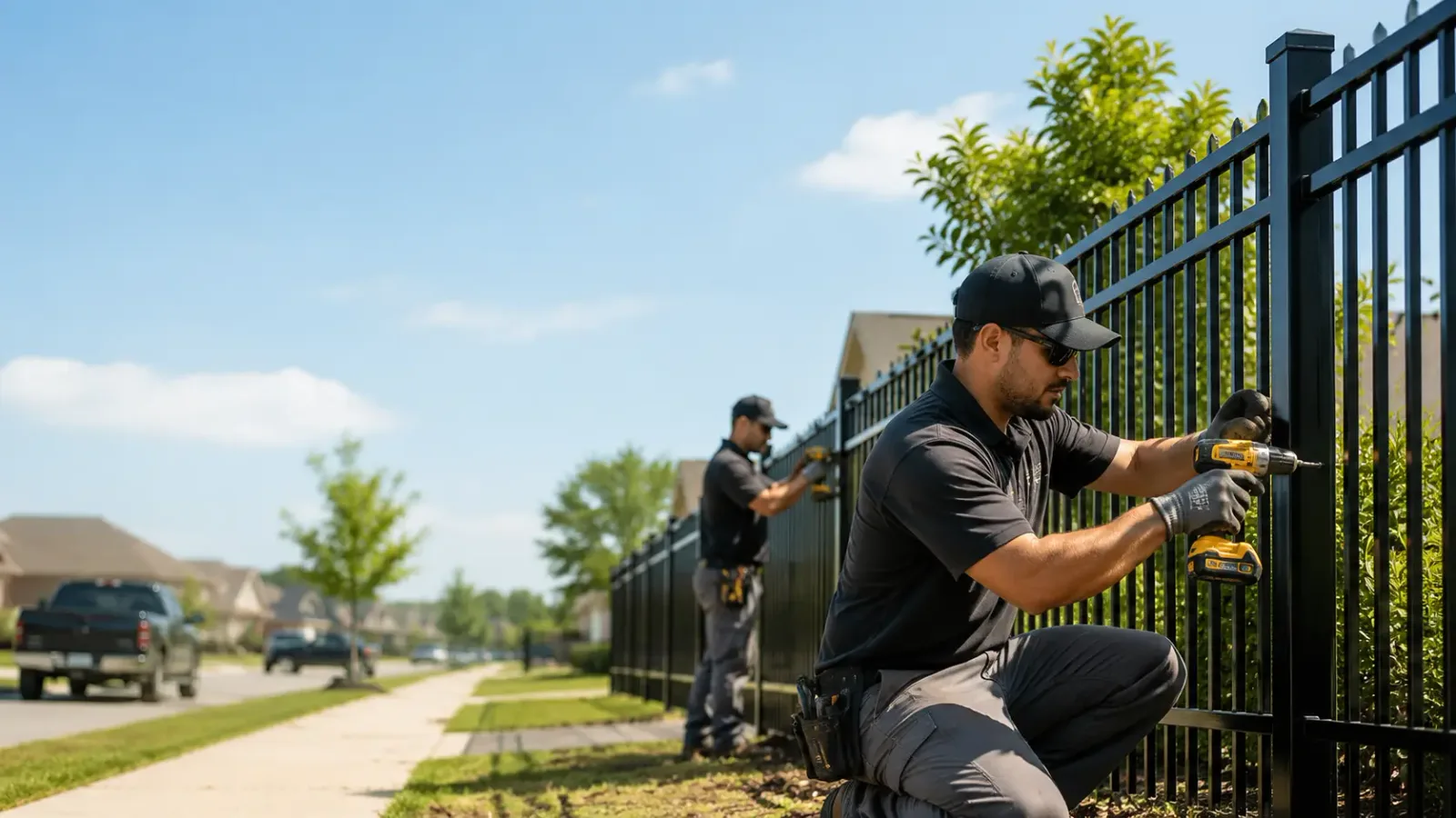 Metal Fence Installation in Venice, FL
